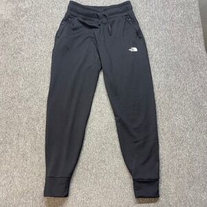 The North Face Mens Jogger Pants Black Drawstring Elastic Waist Sz S